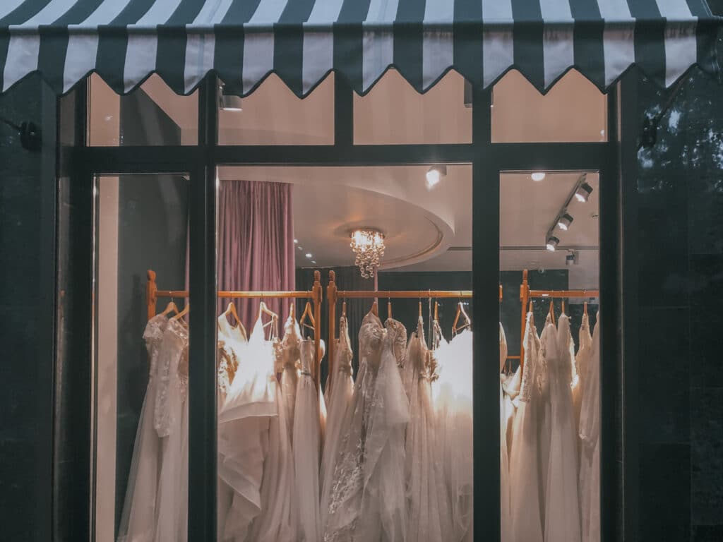 boutique pour robe de mariées
