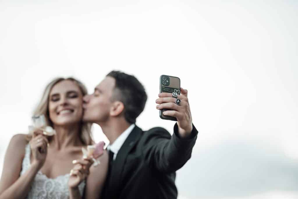 selfie des mariés salons du mariage