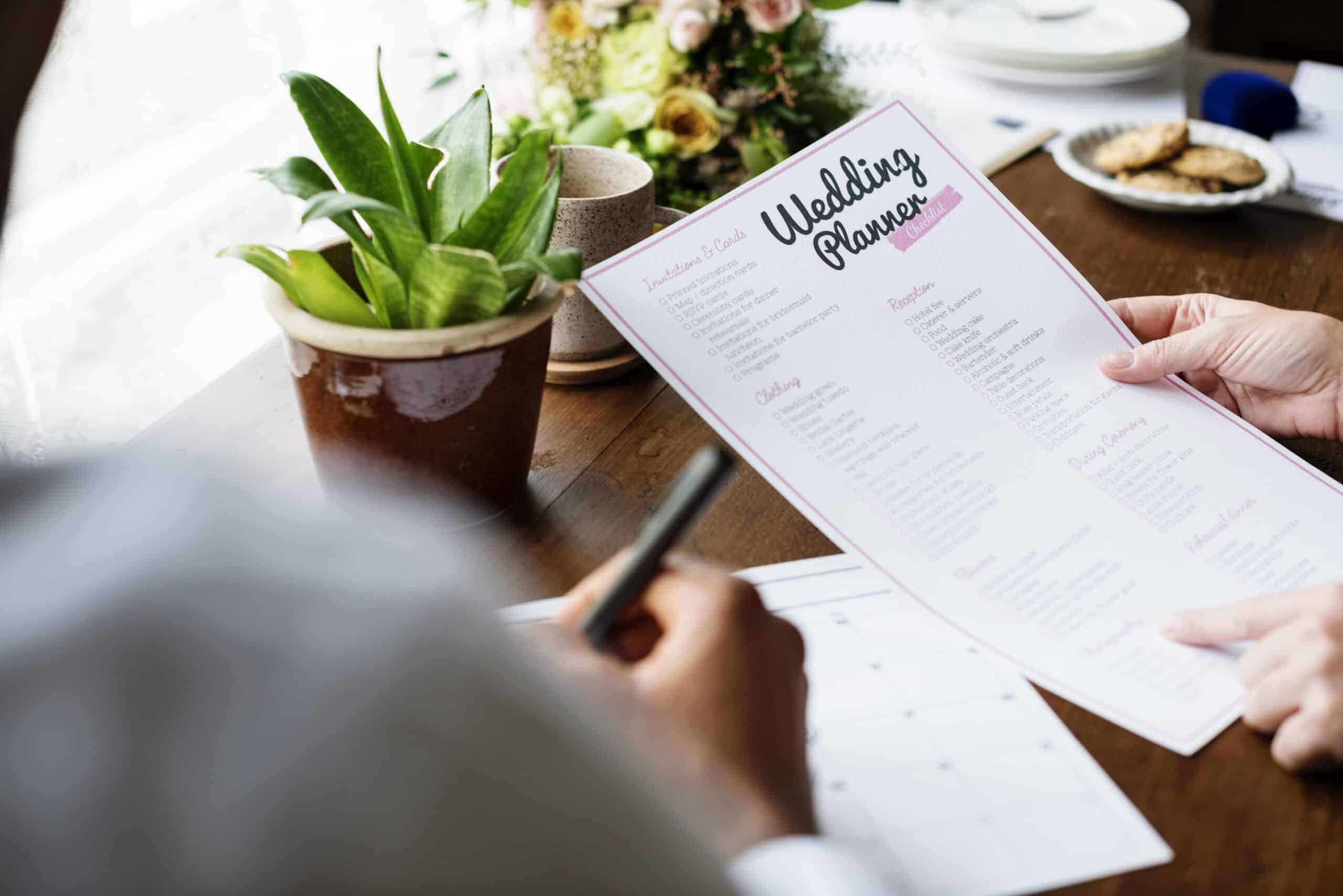 Créer un planning efficace pour son jour J